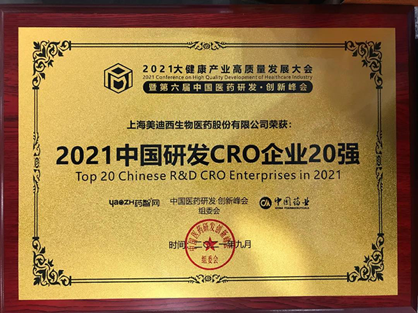 ߡ2021йзCROҵ20ǿ